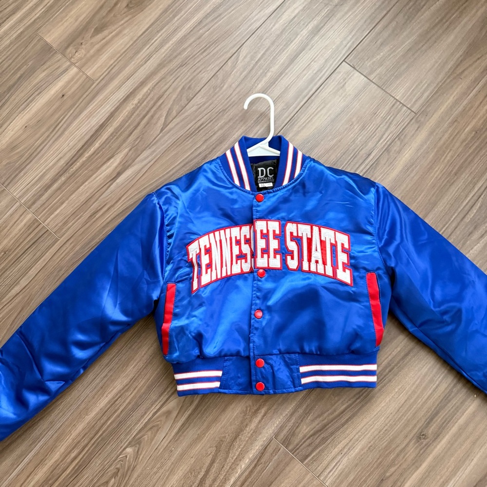 Tennessee State Blue Satin Jacket